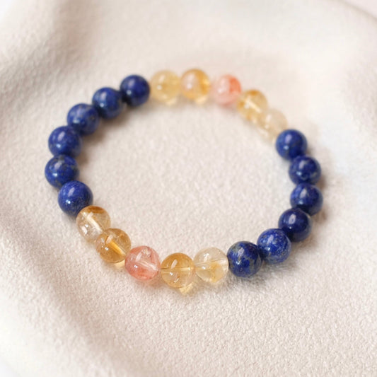 Lapis Lazuli Crystal Bracelet | OOAK Crystal Bracelet