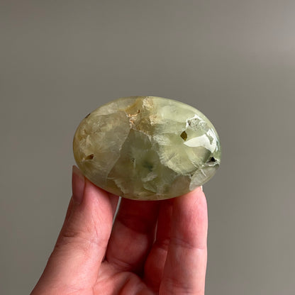 Prehnite Palm | Prehnite Crystal Palm