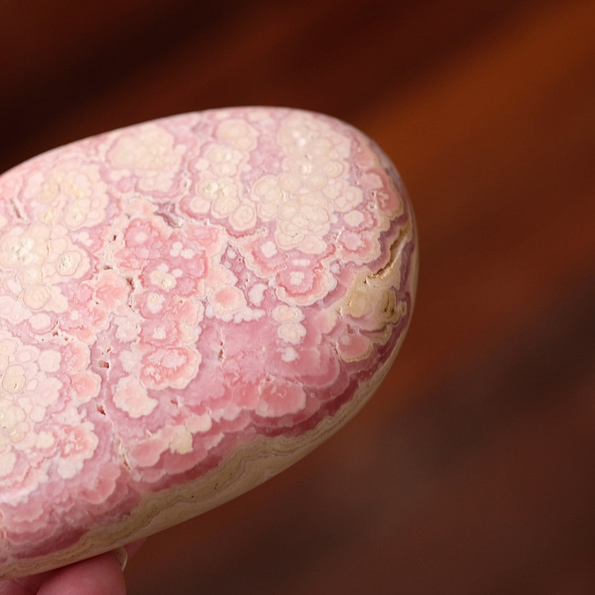 Rhodochrosite Freeform | Polished Rhodochrosite Crystal F