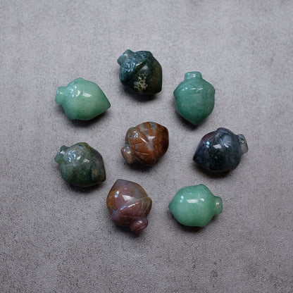Mini Crystal Acorn Carving | Cute Crystal Carvings