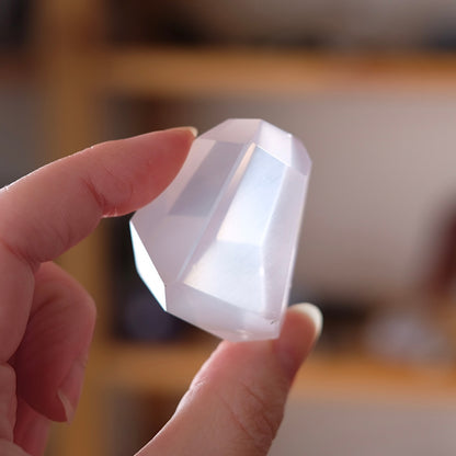 Mozambique Rose Quartz Freeform | Girasol Rose Quartz