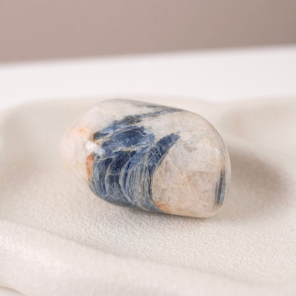 Kyanite in Quartz Freeform | Polished Blue Kyanite