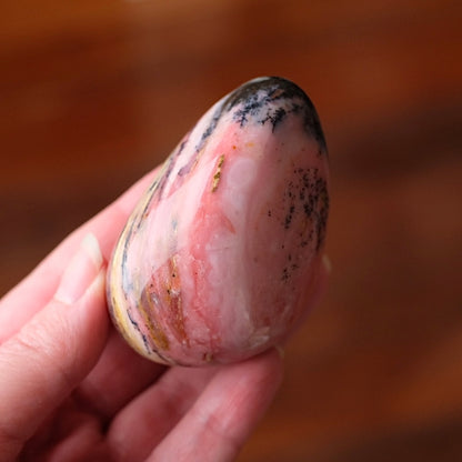 Peruvian Pink Opal Freeform | Polished Strawberry Opal