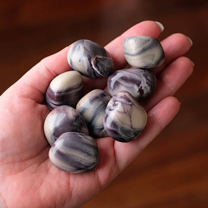 Porcelain Jasper Tumbles | Rare Jasper Tumbled Crystal