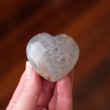 Agate & Quartz Heart | Crystal Heart | Agate Heart