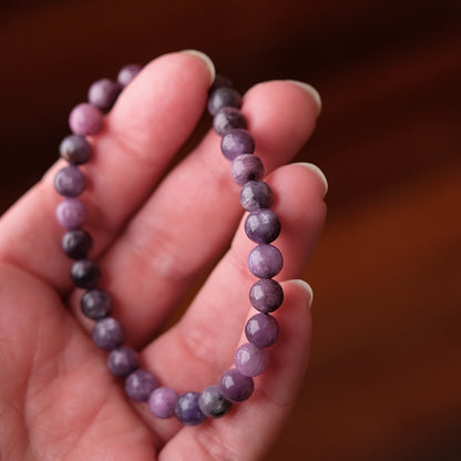 Natural Ruby Bracelet | Ruby Crystal Stretch Bracelet