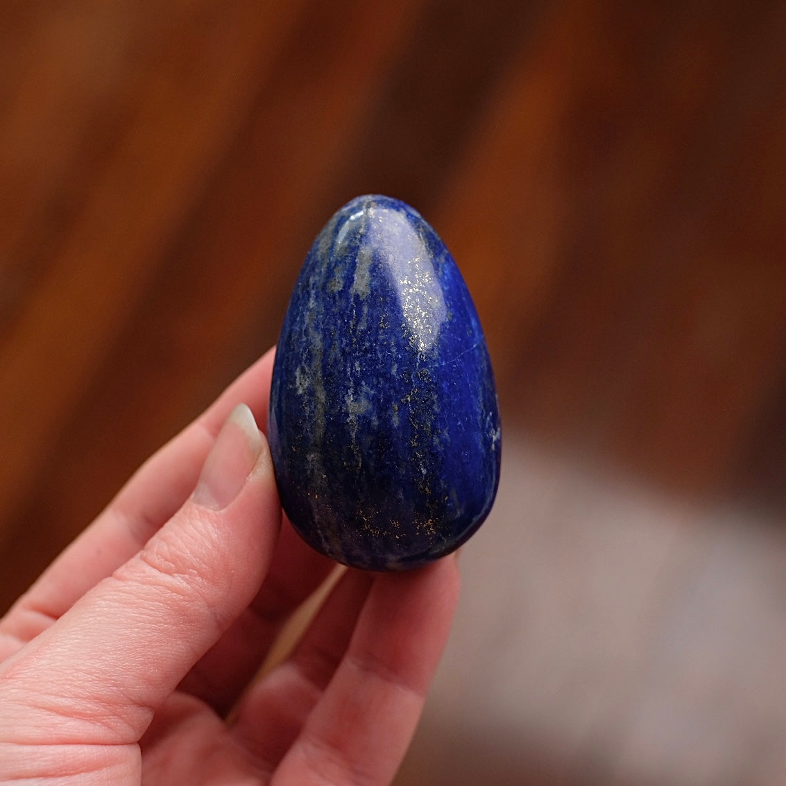 High Quality Lapis Lazuli Egg | Crystal Egg Carving