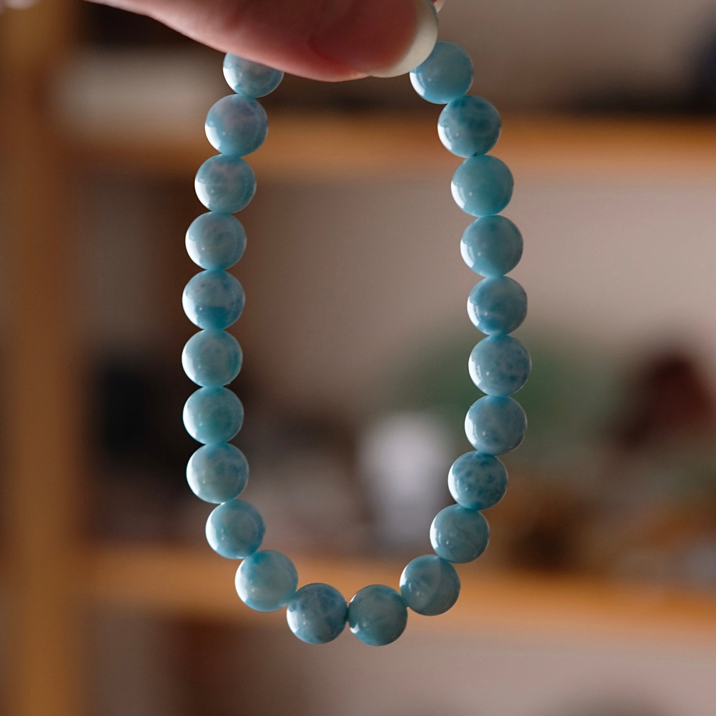 Larimar Bracelet | High Quality Larimar Crystal Bracelet