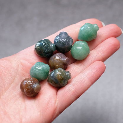 Mini Crystal Acorn Carving | Cute Crystal Carvings