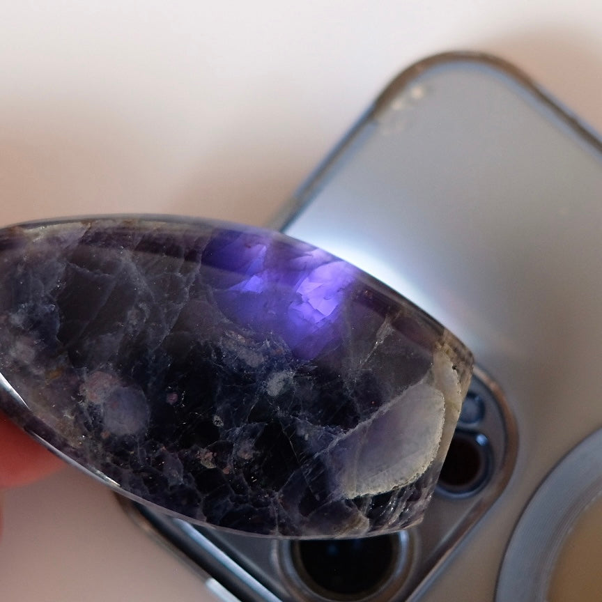 Iolite & Sunstone Freeform | Blood Iolite Crystal Freeform