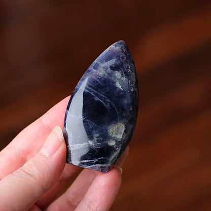 Iolite & Sunstone Freeform | Blood Iolite Crystal Freeform