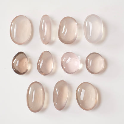 Champagne Rose Quartz | Star Rose Crystal Pocket Stones