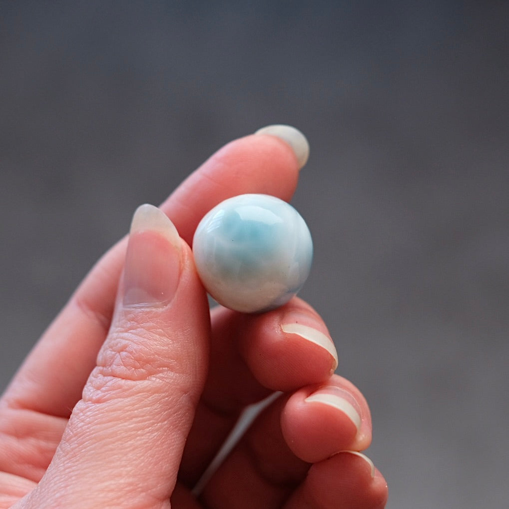 Larimar Crystal Sphere | High Grade Larimar Sphere