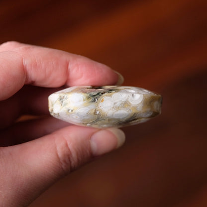 Ocean Jasper Palm | Sea Jasper Crystal Palmstone