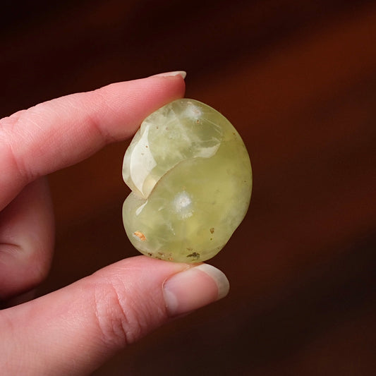 Australian Prehnite Freeform | Polished Prehnite Crystal