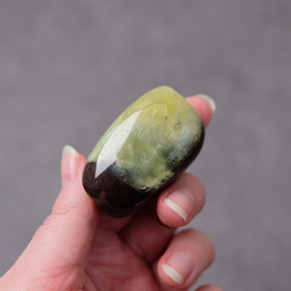 Australian Prehnite Freeform | Polished Prehnite Crystal