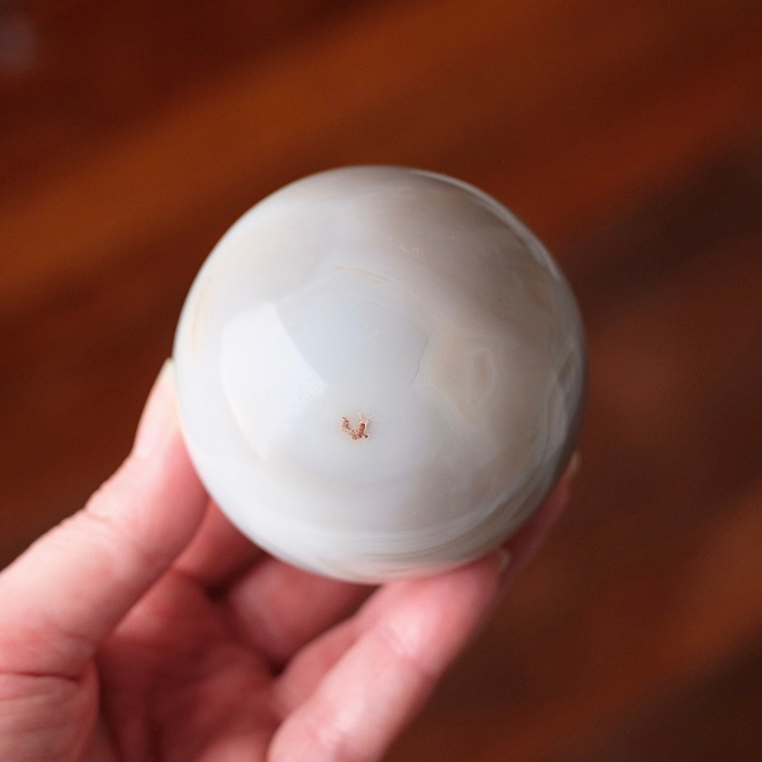Banded Agate Sphere | Striped Agate Crystal Sphere