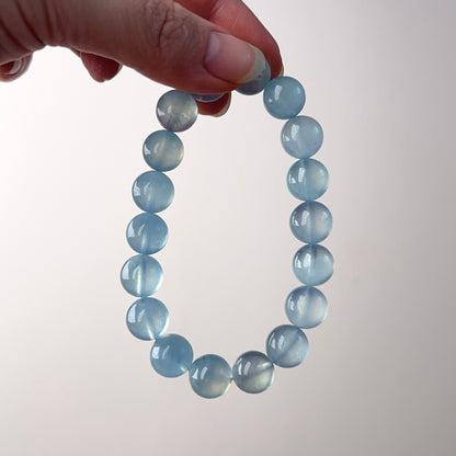 Aquamarine Bracelet | Crystal Stretch Bracelet