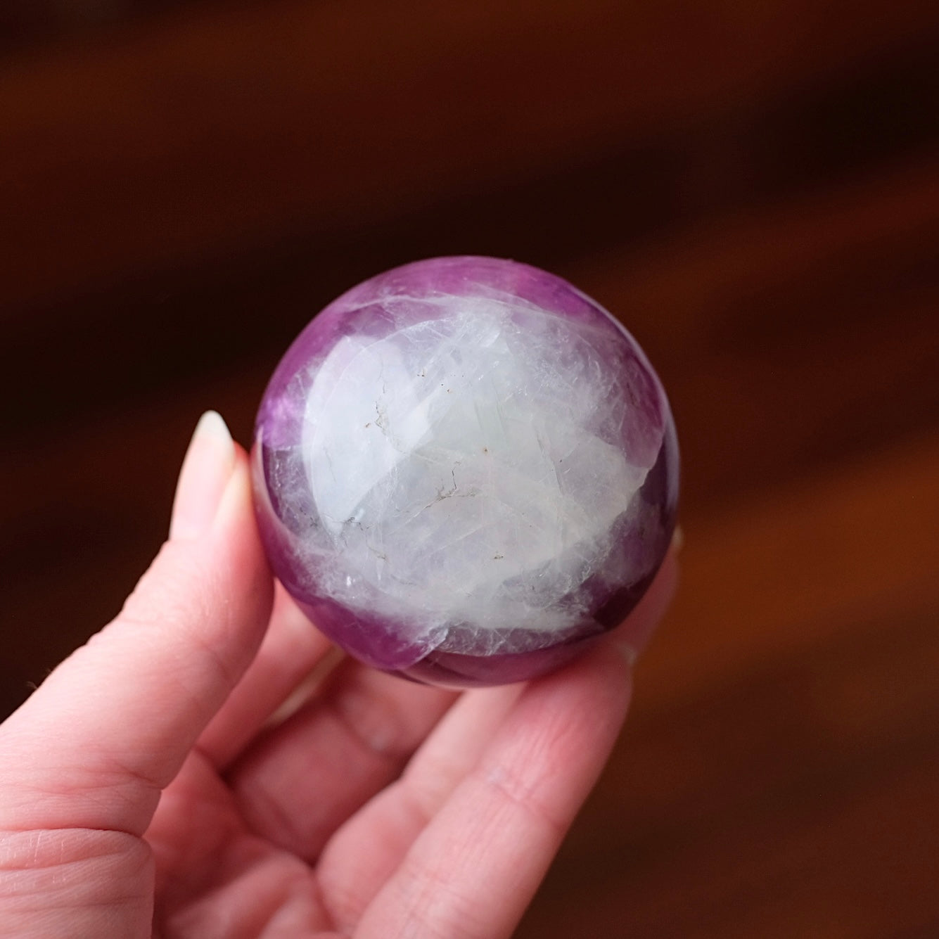Dendritic Fluorite Sphere | Fluorite Crystal Sphere