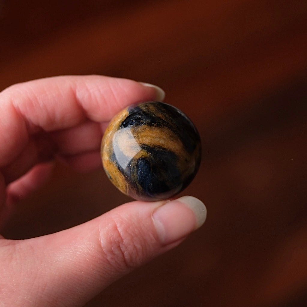 Pietersite Crystal Sphere | Rare Pietersite Sphere