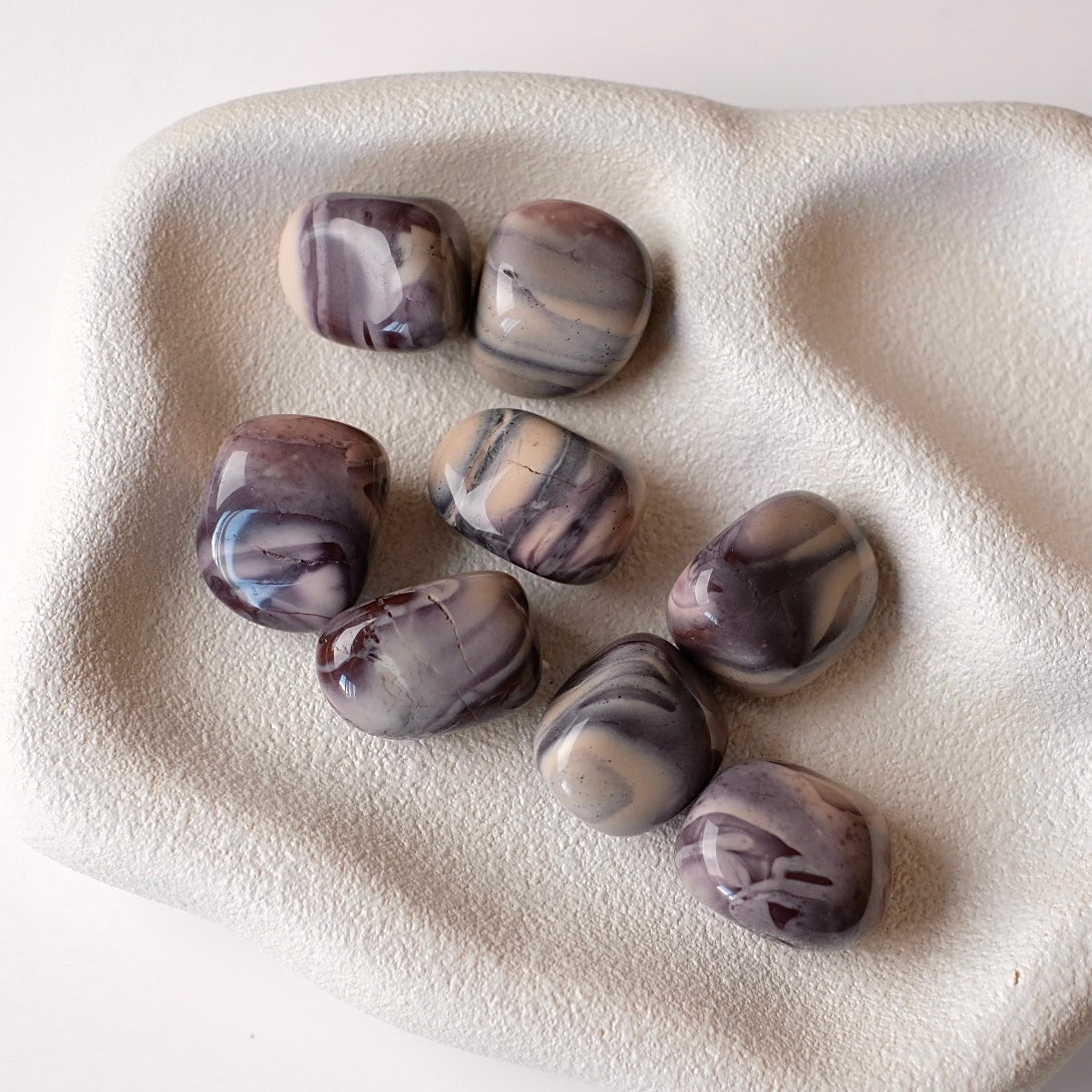 Porcelain Jasper Tumbles | Rare Jasper Tumbled Crystal