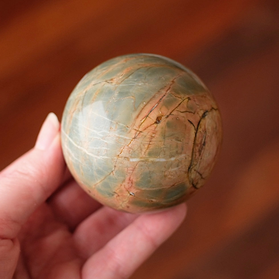 Cherry Creek Jasper Sphere | Jasper Crystal Sphere