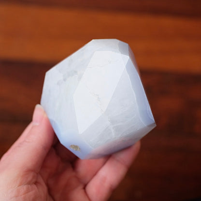 Blue Lace Agate + Quartz Freeform | Blue Lace Agate Crystal