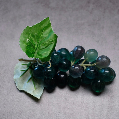 Fluorite Grape Bunch | Unique Artificial Crystal Grapes