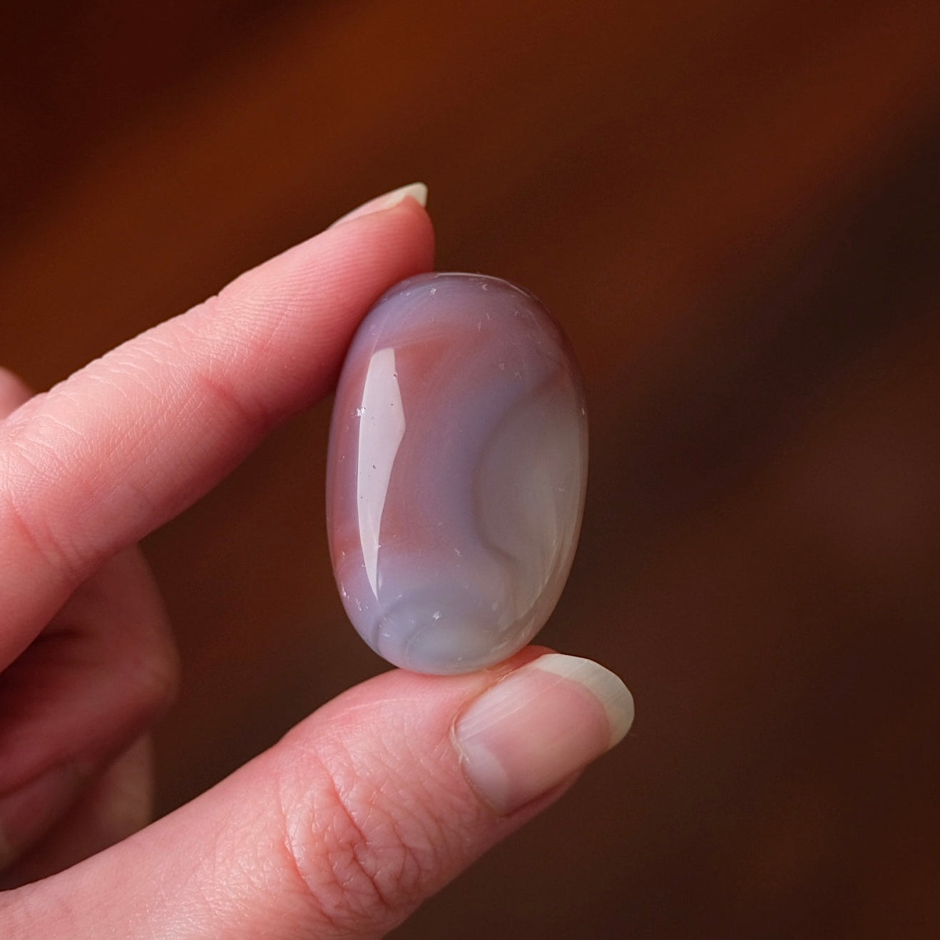 Swazi Agate Tumble | Mozambique Agate Tumbled Crystal
