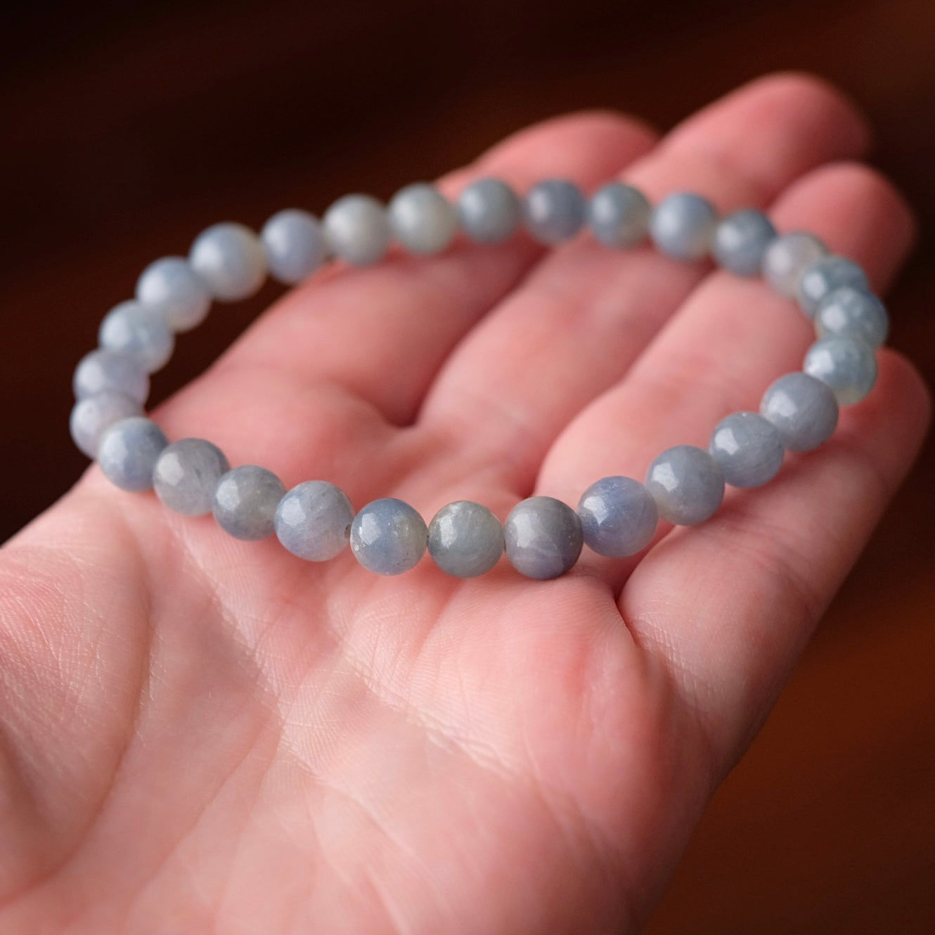 Blue Sapphire Bracelet | Natural Sapphire Crystal Bracelet