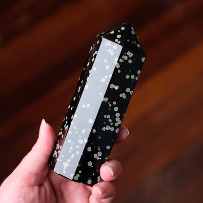 Stardust Obsidian Tower | Starry Night Obsidian Point