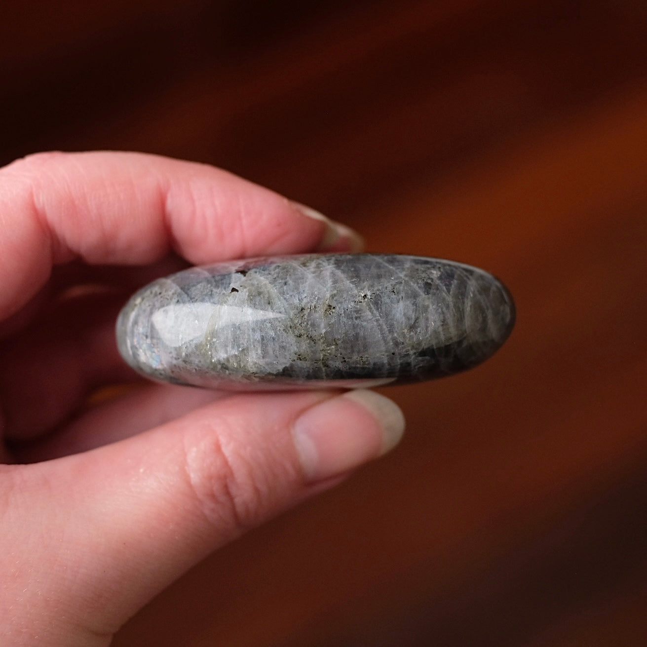 Purple Labradorite Palm | Labradorite Crystal Palm