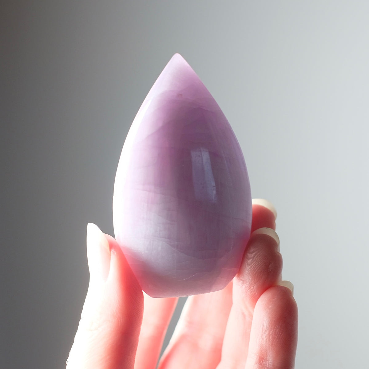 Flashy Kunzite Freeform | Polished Kunzite Flame