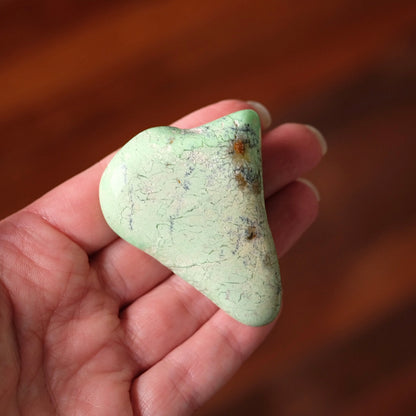Lime Magnesite | Lemon Chrysoprase Crystal Freeform