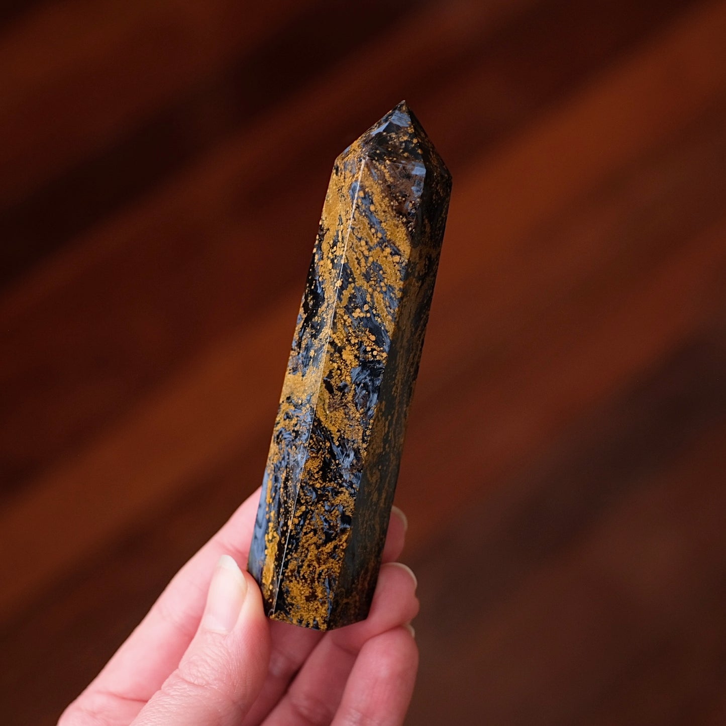 Rare Pietersite Point | Pietersite Crystal Tower