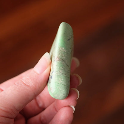 Lime Magnesite | Lemon Chrysoprase Crystal Freeform