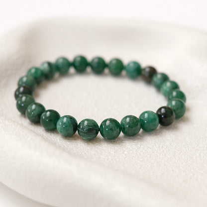Green Fuchsite Bracelet | Crystal Stretch Bracelet
