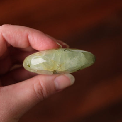 Prehnite Palm | Prehnite Crystal Palm