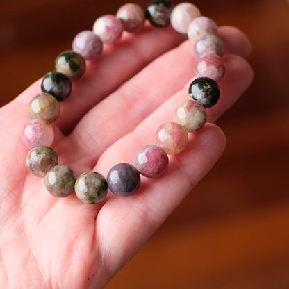 Mixed Tourmaline Bracelet | Rainbow Tourmaline Crystal Bracelet