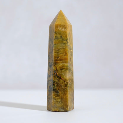 Rare Nellite Point | New Pietersite Crystal Tower