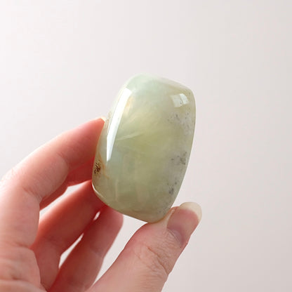 Australian Prehnite Freeform | Polished Prehnite Crystal