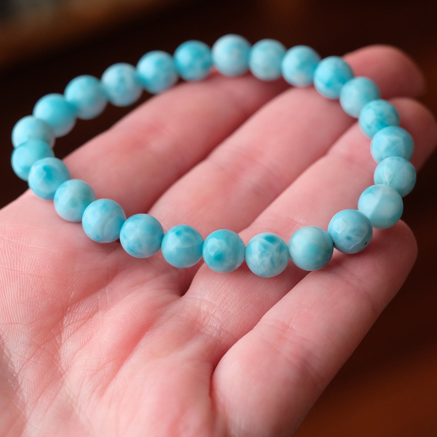 Larimar Bracelet | High Quality Larimar Crystal Bracelet