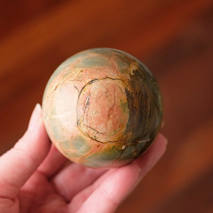 Cherry Creek Jasper Sphere | Jasper Crystal Sphere