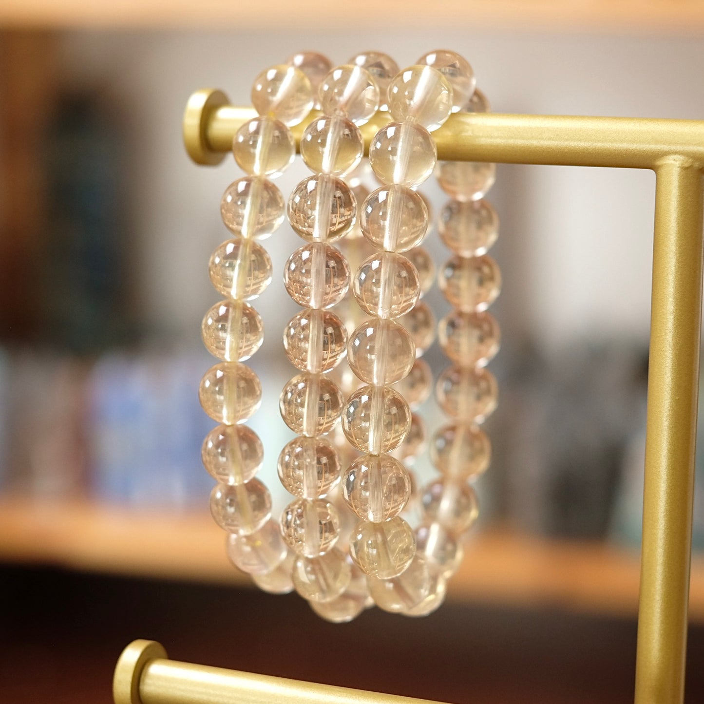 Star Citrine Bracelet | Citrine Crystal Bracelet