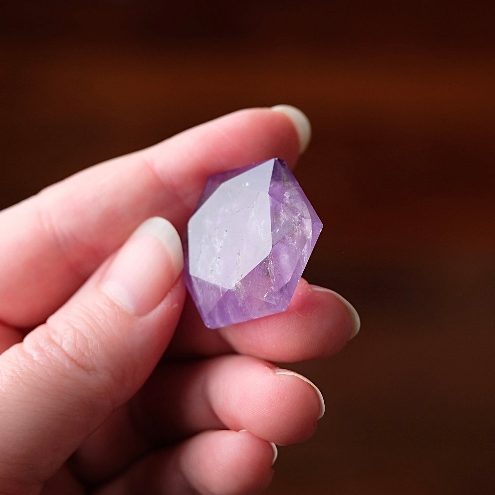 Amethyst Hexagon | Crystal Jewel | Star of David