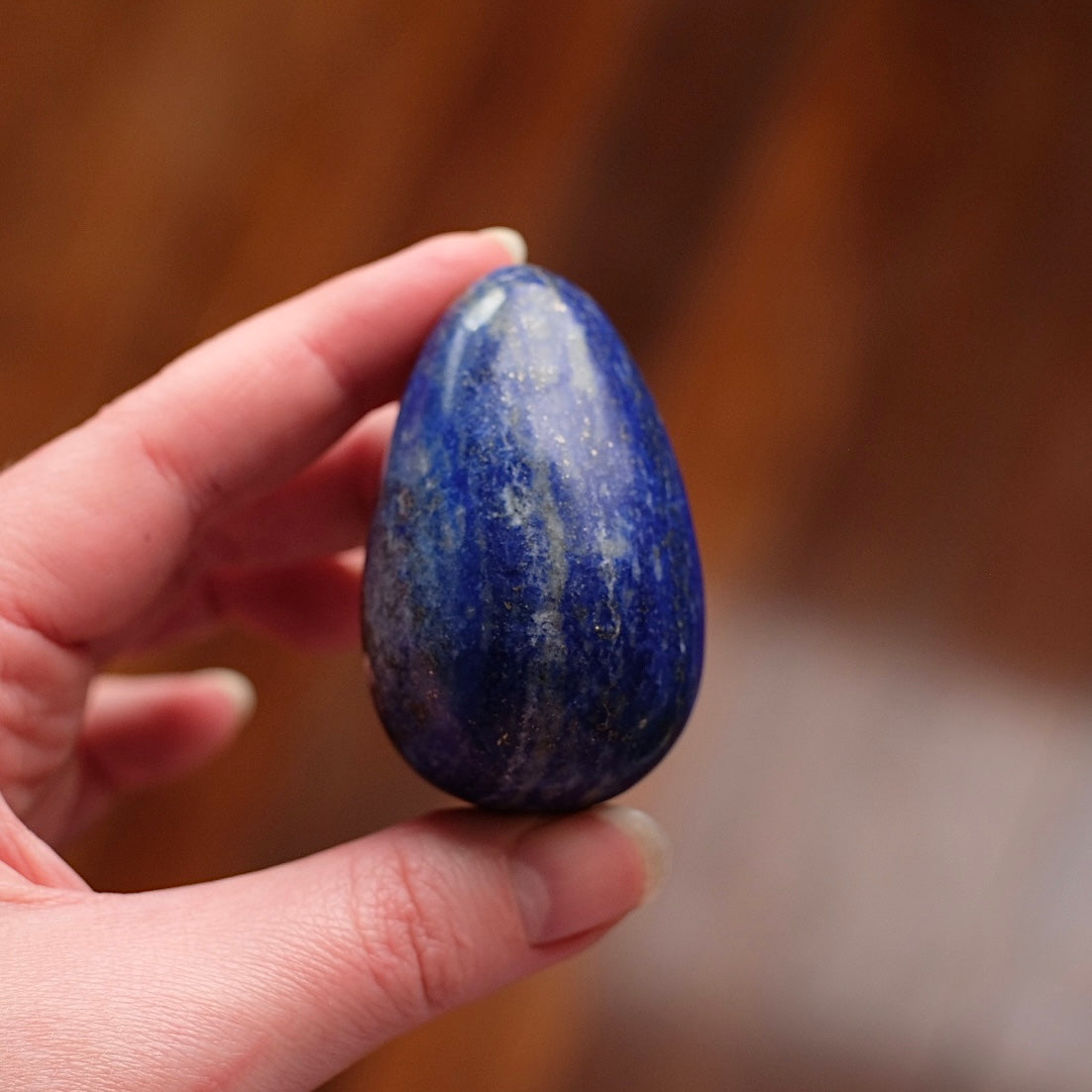 High Quality Lapis Lazuli Egg | Crystal Egg Carving