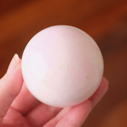 Pink Aragonite Sphere | Aragonite Crystal Sphere