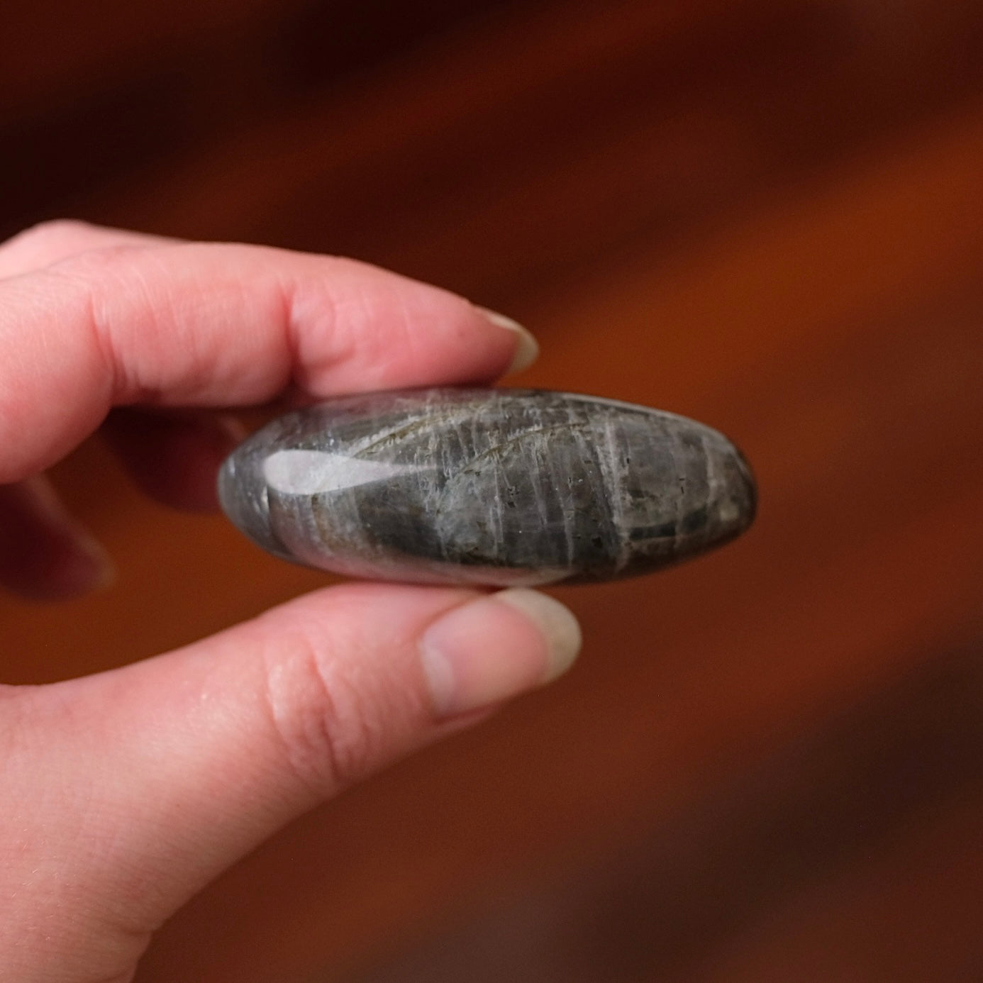 Purple Labradorite Palm | Sunset Labradorite Crystal Palm
