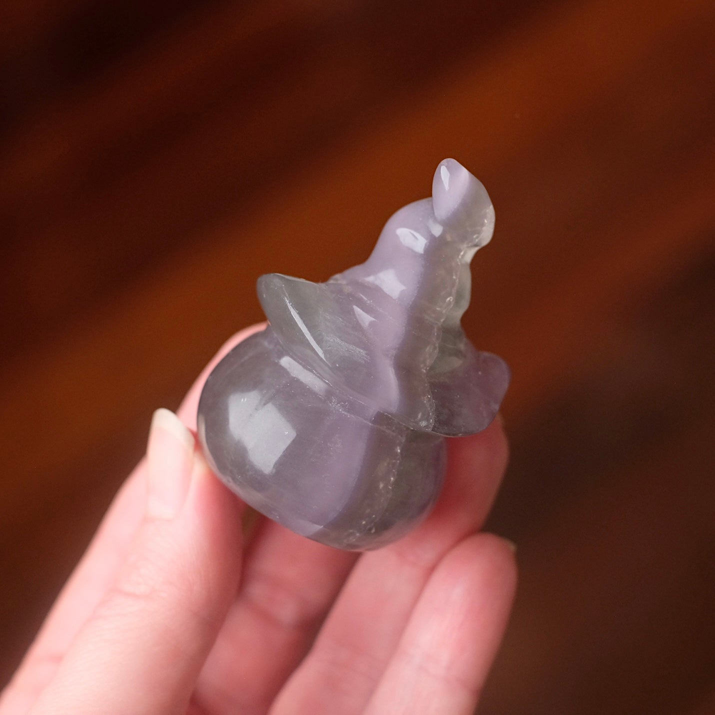 Yttrium Fluorite Pumpkin Carving | Halloween Jack O Lantern Pumpkin