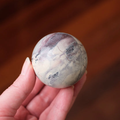 Porcelain Jasper Sphere | Rare Jasper Crystal Sphere
